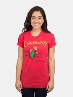 Corduroy Unisex T-Shirt -T-Shirt Shop B 1140 Corduroy unisex Book T Shirt 03
