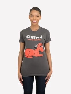 Clifford The Big Red Dog Unisex T-Shirt -T-Shirt Shop B 1141 Clifford the Big Red Dog Mens Book T Shirt 3
