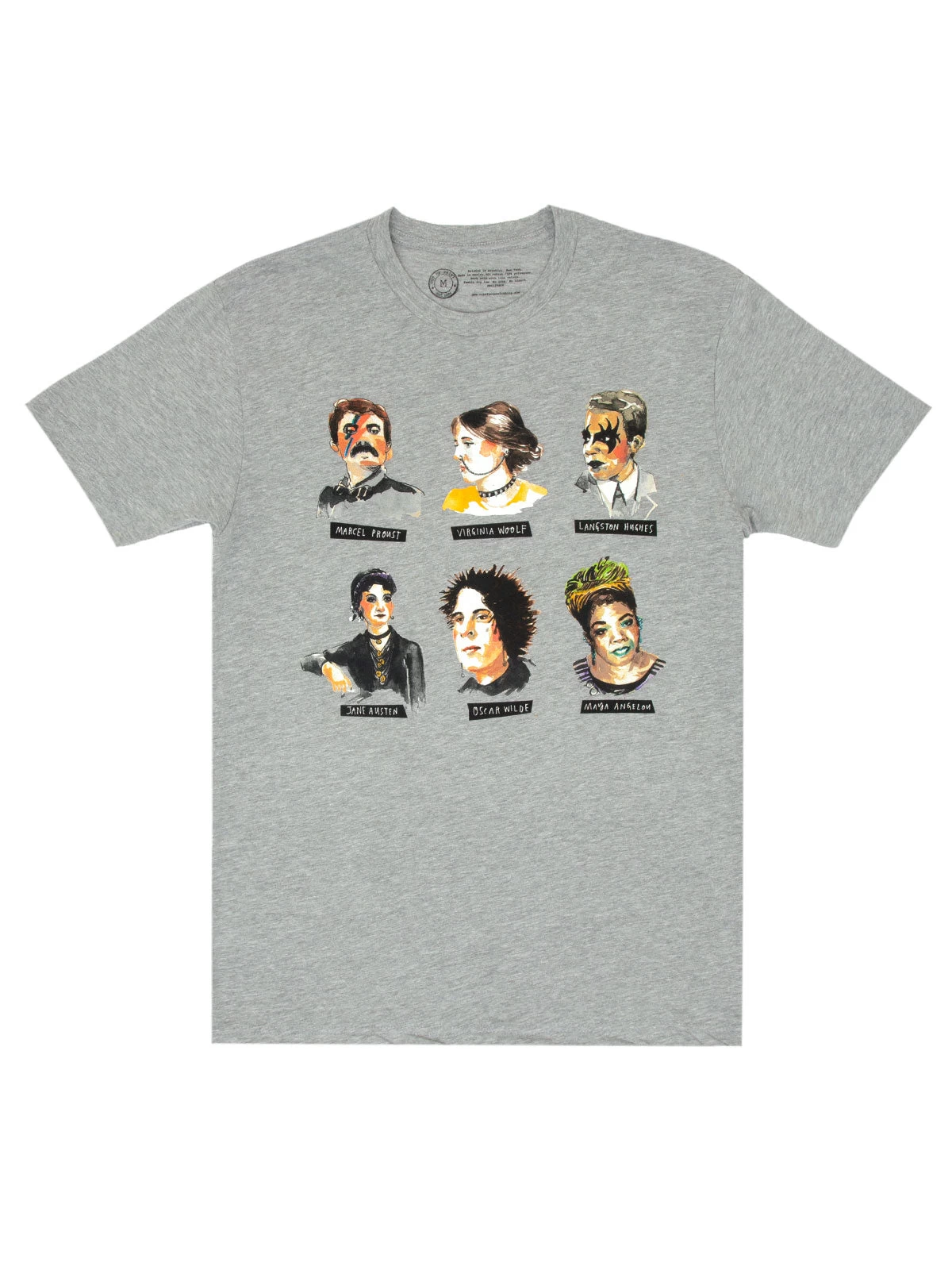 Punk Rock Authors Unisex T-Shirt 1 Punk Rock Authors Unisex T-Shirt