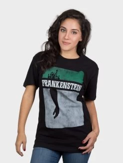 Frankenstein Unisex T-Shirt -T-Shirt Shop B 1200 Frankenstein unisex book cover black t shirt 03