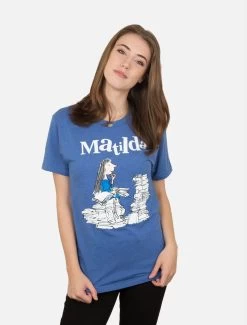Matilda Unisex T-Shirt -T-Shirt Shop B 1241 Matilda unisex book cover tee 03