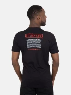 Star Wars: Return Of The Jedi Unisex T-Shirt -T-Shirt Shop B 1263 Star Wars Book Cover Return of The Jedi unisex tee back 04