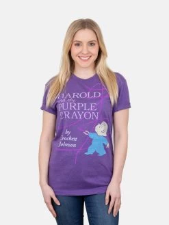 Harold And The Purple Crayon Unisex T-Shirt -T-Shirt Shop B 1298 Harold and the purple crayon unisex t shirt 03