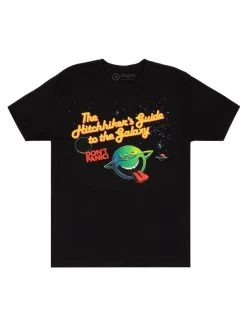 The Hitchhiker's Guide To The Galaxy Unisex (Black) T-Shirt