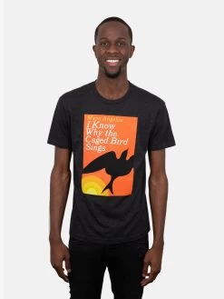 I Know Why The Caged Bird Sings Unisex T-Shirt -T-Shirt Shop B 1304 I Know Why The Caged Bird Sings unisex tee 02