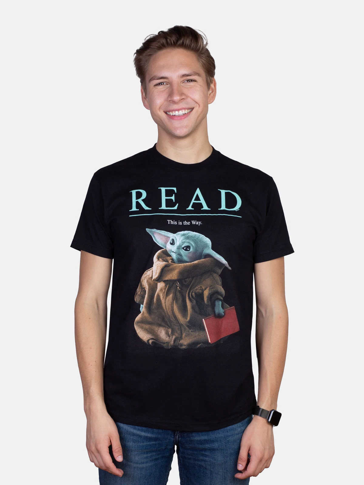 Star Wars Grogu™ READ Unisex T-Shirt 2 Star Wars Grogu™ READ Unisex T-Shirt - Image 2