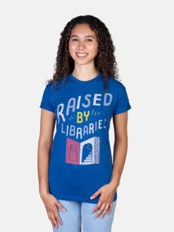 Raised By Libraries Unisex T-Shirt -T-Shirt Shop B 1375 raised by libraries unisex tee 03