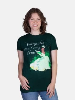 Disney Princess Tiana: Fairytales Can Come True Unisex T-Shirt -T-Shirt Shop B 1377 Disney Princess Tiana unisex tee 03