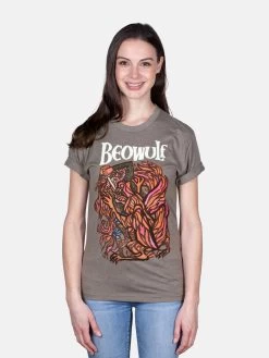 Beowulf Unisex (Gray) T-Shirt -T-Shirt Shop B 1391 Beowulf unisex tee 03