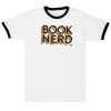 Book Nerd Pride Unisex Ringer T-Shirt