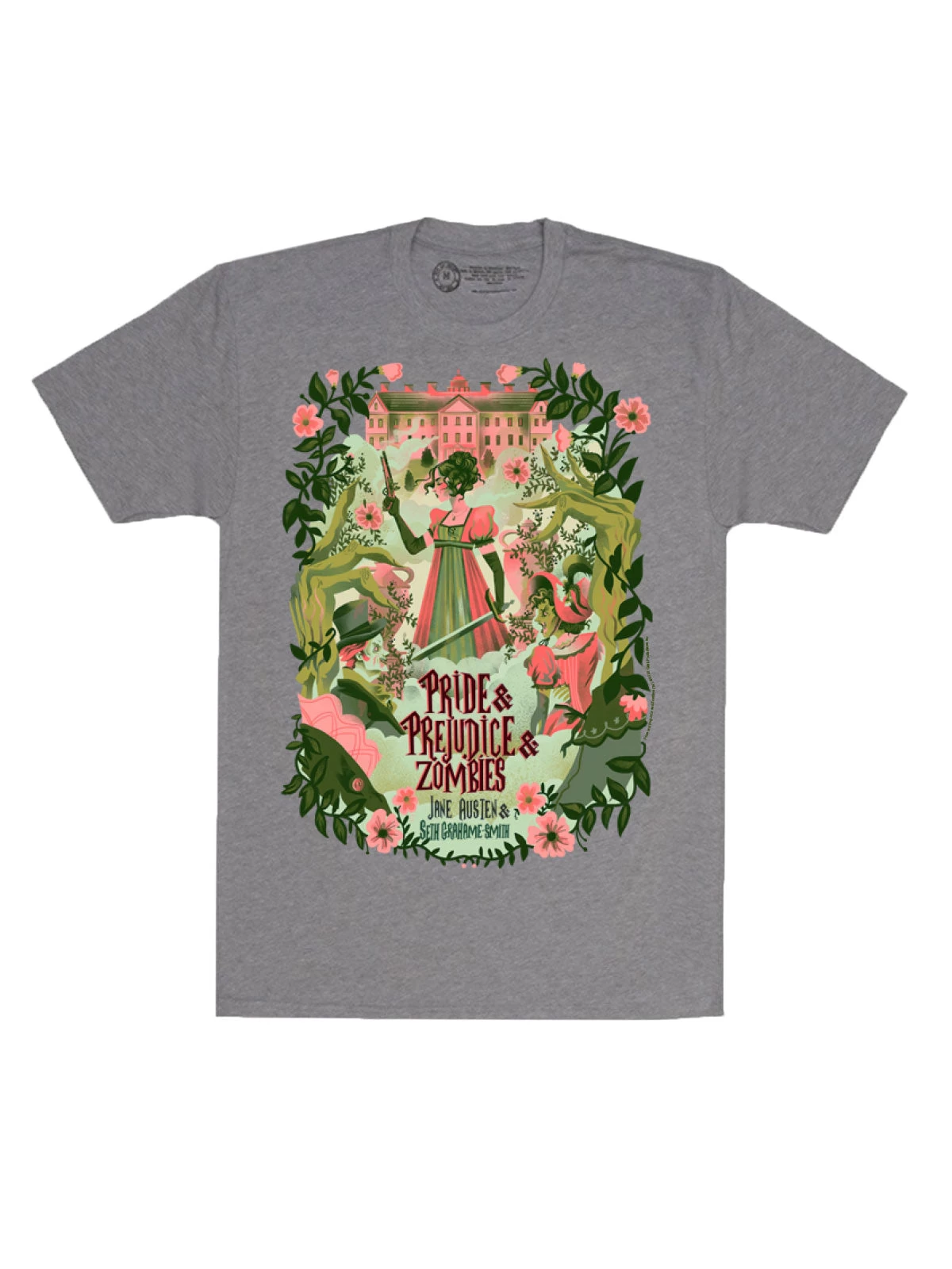 Pride And Prejudice And Zombies Unisex T-Shirt 1 Pride And Prejudice And Zombies Unisex T-Shirt