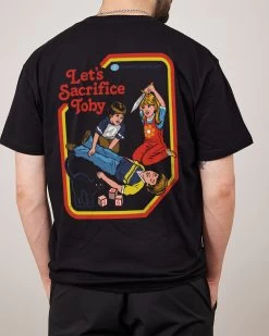 Let's Sacrifice Toby Front And Back T-Shirt -T-Shirt Shop Black Ecom Back Shots ea2fb621 21e9 4825 97c4 42a50ba9cc86