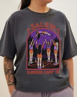 Salem Summer Camp T-Shirt 7 Salem Summer Camp T-Shirt -T-Shirt Shop Coal Front aed3b210 e780 4843 9fa8 5249e36acda1