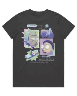 Rick And Morty Experimental T-Shirt -T-Shirt Shop Coal Womens T shirt Back 6d73ebd5 a5a8 46f1 8e9b 73dd49298dba