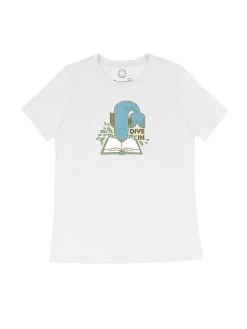 Dive In – Women's Crew T-Shirt (Print Shop) -T-Shirt Shop DI 1.2