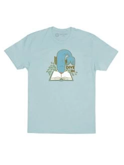 Dive In Unisex T-Shirt (Print Shop) -T-Shirt Shop GM 1026 unisex tee dive in 01