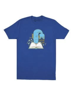 Dive In Unisex T-Shirt (Print Shop) -T-Shirt Shop GM 1027 unisex tee dive in 01