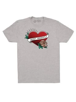 Pride & Prejudice - Most Ardently Unisex T-Shirt (Print Shop) -T-Shirt Shop GM 1043 unisex tee most ardently 01