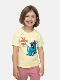 Sesame Street The Monster At The End Of This Book Kids' T-Shirt -T-Shirt Shop Kids Sesame Dont Turn The Page 01 model websize