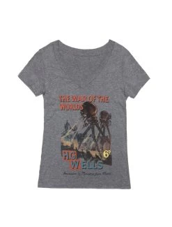 The War Of The Worlds Women's V-Neck T-Shirt