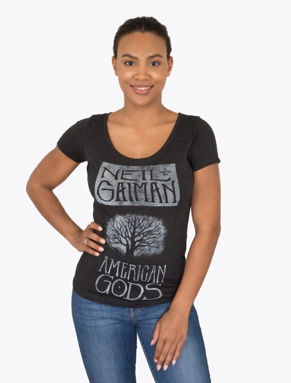 American Gods Women's Scoop T-Shirt 2 American Gods Women's Scoop T-Shirt - Image 2