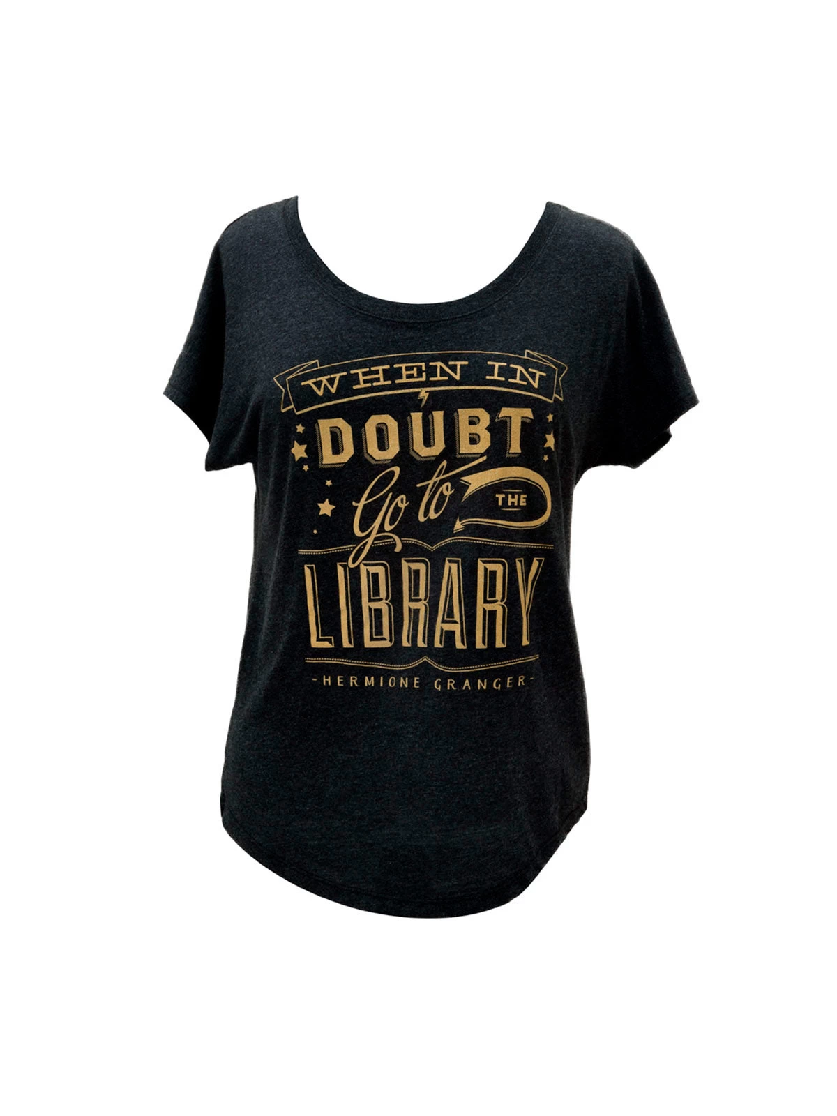 When In Doubt, Go To The Library Women’s Relaxed Fit T-Shirt 1 When In Doubt, Go To The Library Women’s Relaxed Fit T-Shirt