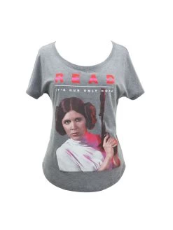 Star Wars Princess Leia READ Women’s Relaxed Fit T-Shirt