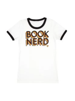 Book Nerd Pride Women's Ringer T-Shirt