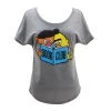 Sesame Street Bert And Ernie Book Club Women’s Relaxed Fit T-Shirt