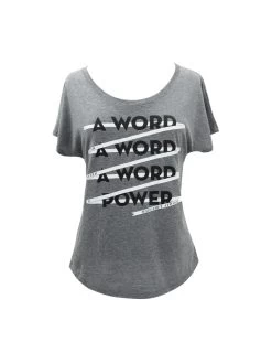A Word Is Power - Margaret Atwood Women's Book T-shirt