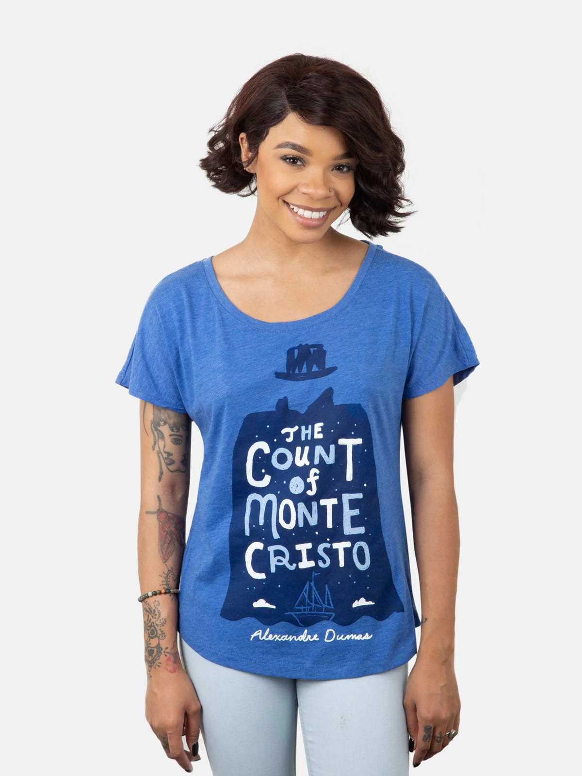 The Count Of Monte Cristo Women’s Relaxed Fit T-Shirt 2 The Count Of Monte Cristo Women’s Relaxed Fit T-Shirt - Image 2