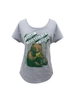 Beary Yourself In A Book Women’s Relaxed Fit T-Shirt