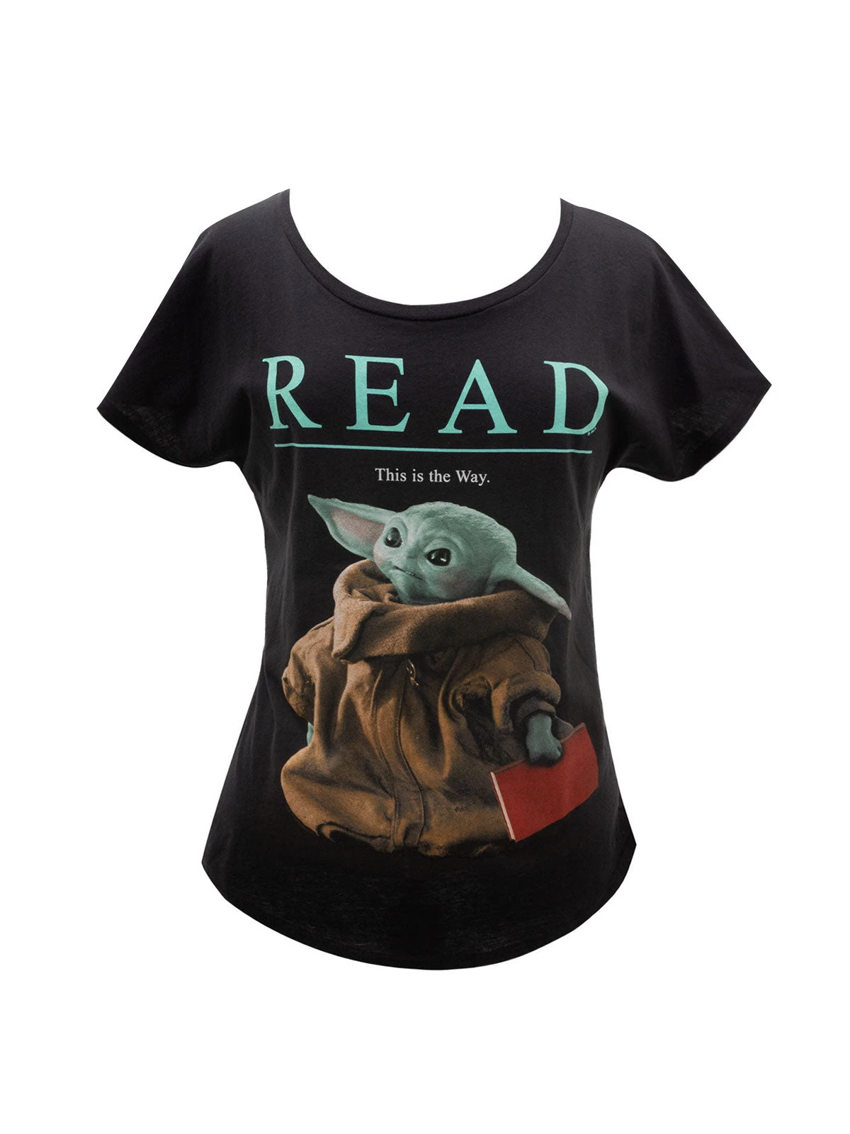 Star Wars Grogu™ READ Women’s Relaxed Fit T-Shirt 1 Star Wars Grogu™ READ Women’s Relaxed Fit T-Shirt
