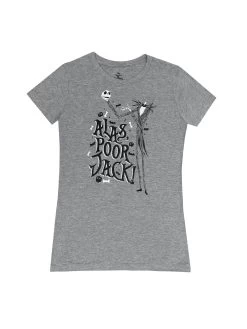 Disney The Nightmare Before Christmas Alas Poor Jack Women's Crew T-Shirt