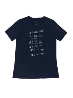 Library Stamp – Women's Crew T-Shirt (Print Shop) -T-Shirt Shop LS 1.2