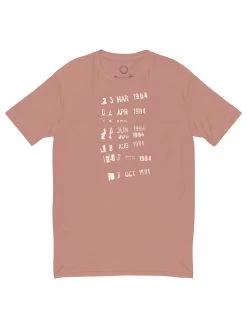 Library Stamp Unisex T-Shirt (Print Shop) -T-Shirt Shop LS 3.3