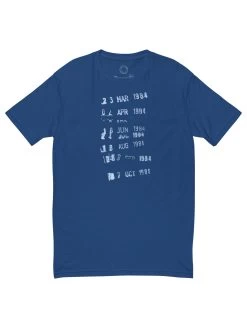 Library Stamp Unisex T-Shirt (Print Shop) -T-Shirt Shop LS 3.4