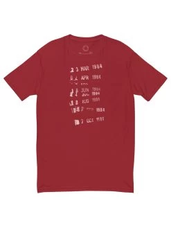 Library Stamp Unisex T-Shirt (Print Shop) -T-Shirt Shop LS 3.5