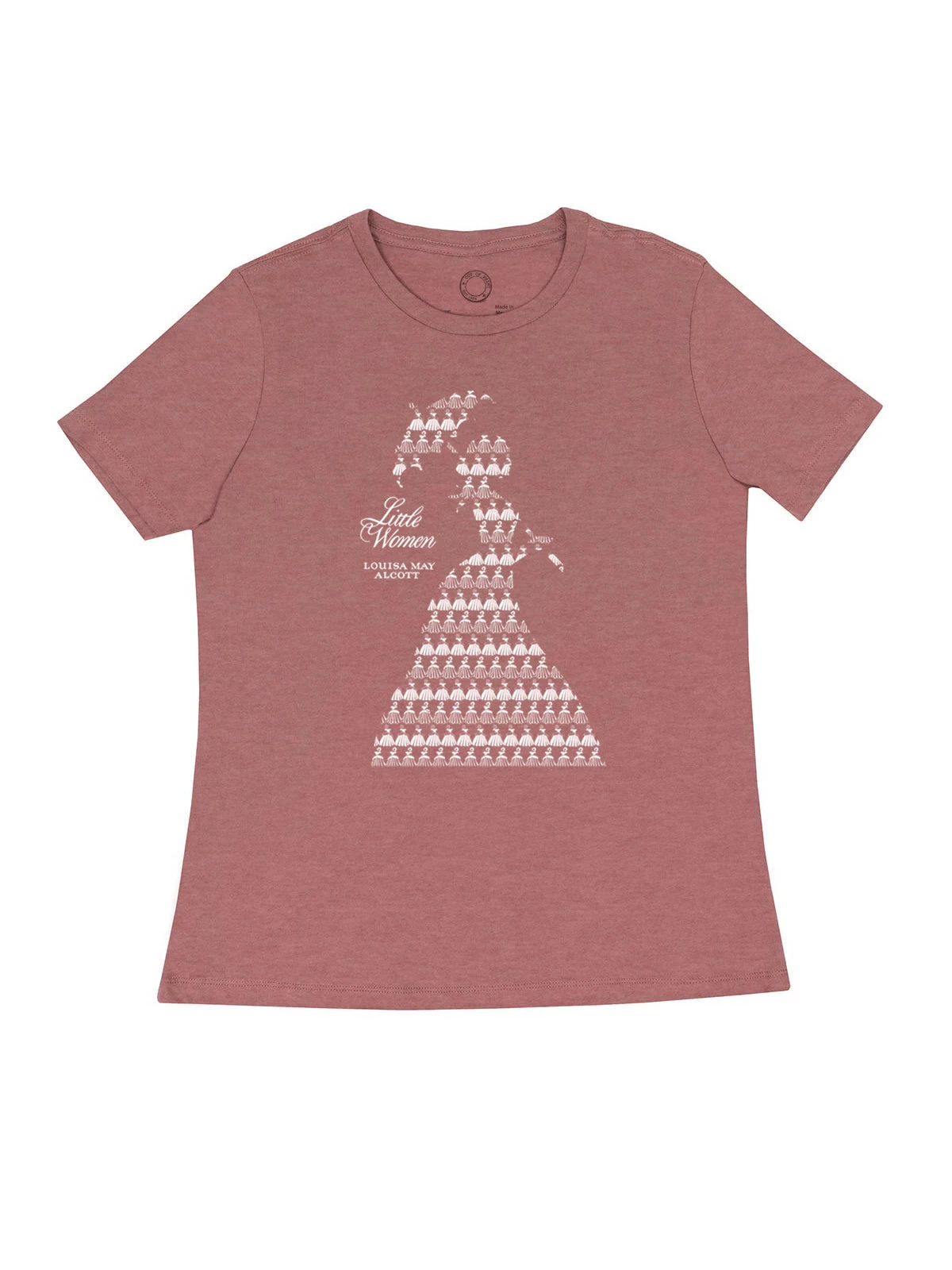 Little Women Pattern – Women's Crew T-Shirt (Print Shop) 1 Little Women Pattern – Women's Crew T-Shirt (Print Shop)