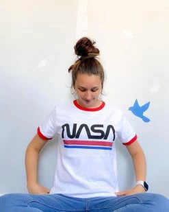 NASA Stripes T-Shirt -T-Shirt Shop NASAStripes IG