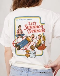 Let's Summon Demons Front And Back T-Shirt -T-Shirt Shop Natural Ecom Back Shots 6bf7a939 efba 4ff1 aa33 83e76c2d9819