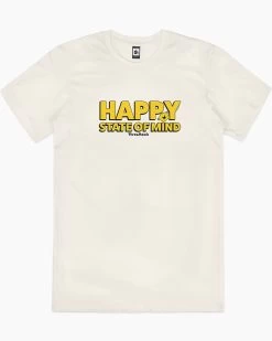 Happy State Of Mind T-Shirt -T-Shirt Shop Natural mens tshirt b12fecfb a0a9 4b3f aaff 8bf3eec02dc8