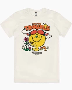 Little Miss Trouble T-Shirt -T-Shirt Shop Natural Men Tee mens tshirt e09a0cb7 d013 45c9 a4ba 3e7836f83115