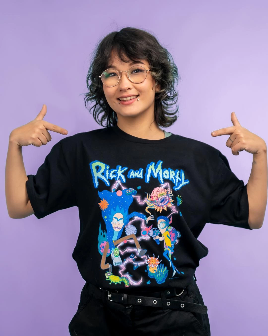 Rick And Morty Creatures T-Shirt 3 Rick And Morty Creatures T-Shirt - Image 3
