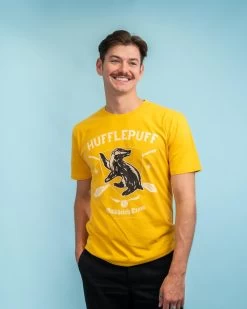 Harry Potter Hufflepuff Quidditch Team T-Shirt -T-Shirt Shop PXL 8767