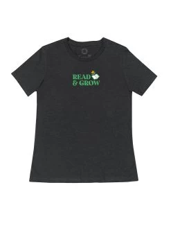 Read & Grow – Women's Crew T-Shirt (Print Shop) -T-Shirt Shop RG 1.3