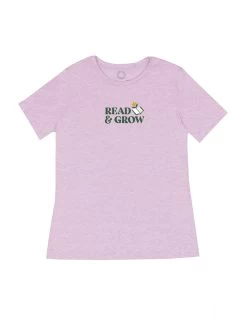 Read & Grow – Women's Crew T-Shirt (Print Shop) -T-Shirt Shop RG 1.4