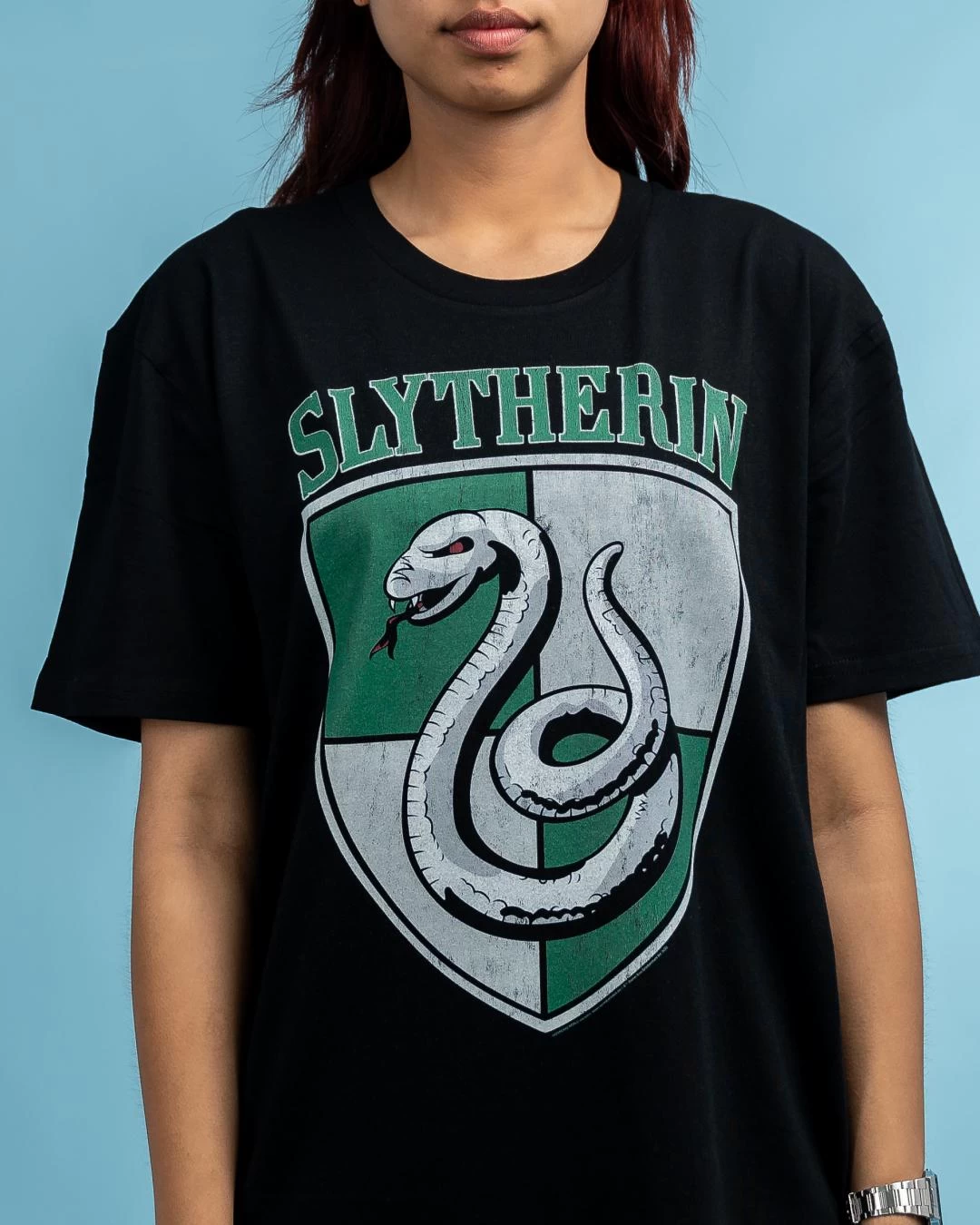 Harry Potter Slytherin Crest T-Shirt 1 Harry Potter Slytherin Crest T-Shirt