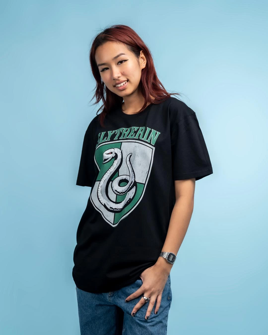 Harry Potter Slytherin Crest T-Shirt 3 Harry Potter Slytherin Crest T-Shirt - Image 3