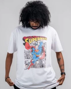 DC Superman Comic Panel T-Shirt -T-Shirt Shop Superman3